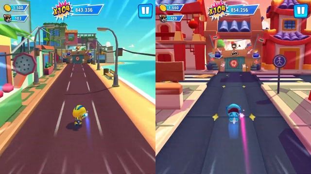 Говорящий Том Погоня Героев Хэнк и Анджела Соревнование и спасение друзей смотреть онлайн