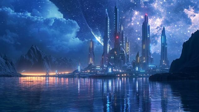 Gliese + Relaxing Sci-Fi Space Ambient Music + Ethereal Guitar Soundscape