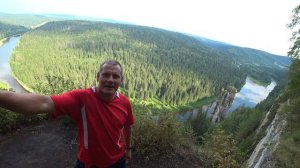 "Чертов палец" или обзор с вершины Усьвинских столбов