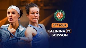 29.05.2025. Ангелина Калинина - Лоис Буассон. Roland Garros. Anhelina Kalinina - Lois Boisson