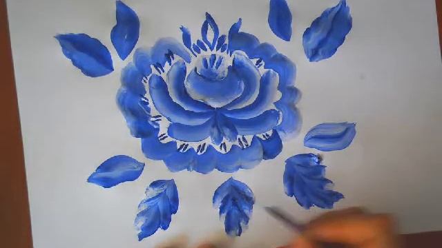 двойной мазок 5 видео, 4 урок цветок смотреть онлайн