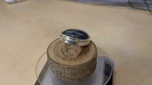 Серебряное кольцо с ЛАБРАДОРИТОМ. левин павел серебро.