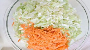 Капустный салат с заправкой