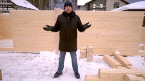 Плюсы и Минусы стройки домов из бруса зимой.