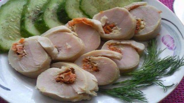 Рулеты из рубца