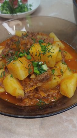 Картошка с тушёнкой