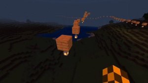 фоновый паркур в майнкрафт