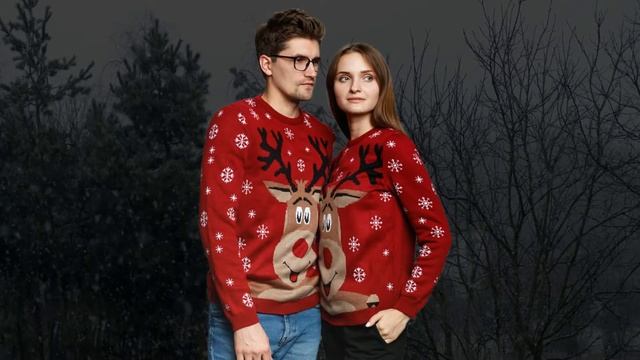 🥼РАСПРОДАЖА. СВИТЕРА С ОЛЕНЯМИ купить со скидкой 50%🥼