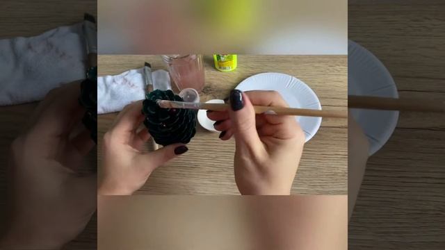 "Елочка из шишки" ручной труд смотреть онлайн