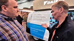 Daikin-mobile. Электромобиль сервисной службы Дайкин в Бава?