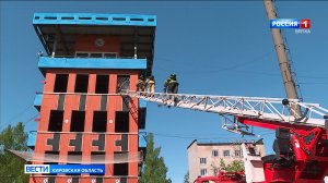 На стадионе «Прометей» прошли областные соревнования газодымозащитников