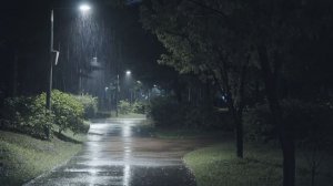 Звуки сильного дождя | Помощь при засыпании, снятие стресса. ASMR шум дождя