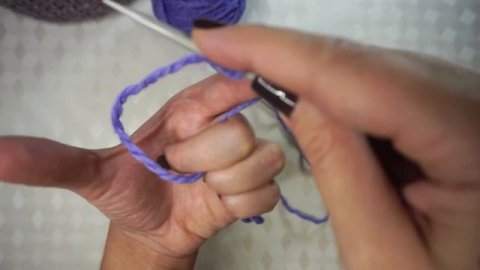 двойной скрестный набор #вяжуспицами