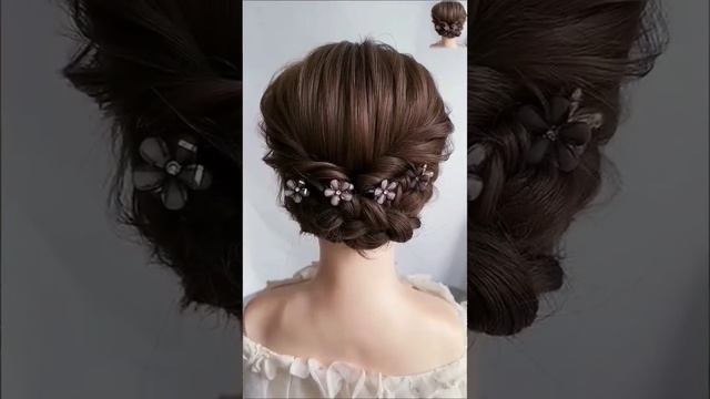 10 одноминутных пучков на редкие волосы. 10 one-minute buns for spa