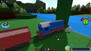 НОВЫЙ ПОЕЗД в ПОСТРОЙ КОРАБЛЬ (ROBLOX)
