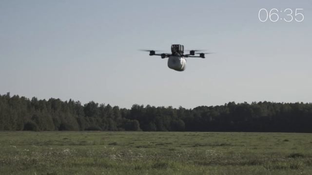 FPV дрон 15" Полётное время с полезной нагрузкой 8.3кг 12 ми смотреть онлайн