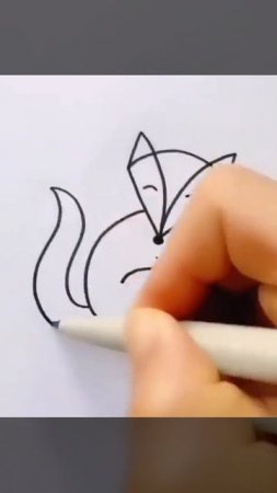 как правильно нарисовать лису