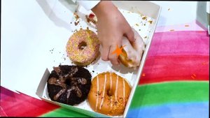 Мистер Макс • Mister Max - Макс и Кэти хотят поделиться пончиками с папой