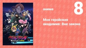 Моя геройская академия: Вне закона 8 серия (аниме-сериал, 2025)