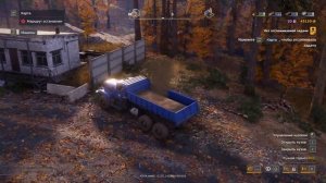 RoadCraft Прохождение 15 Карта  Завеса Закладка основы дороги в гору к мастерской