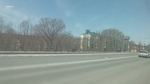 Едем по Южно-Сахалинску, остров Сахалин.mp4