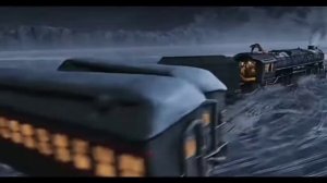 Полярный Экспресс дрифт на льду