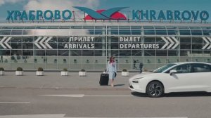 Зарядная станция для электромобилей на территории модульного экоотеля «От края до края»