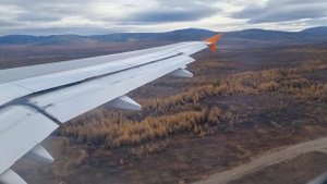 Посадка в аэропорту Магадан (Сокол)