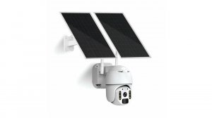 Уличная 4G камера видеонаблюдения с двойной солнечной панелью Link Solar ZC302-2MP-4G