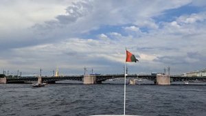 Парад ВМФ. Нева. Санкт--Петербург.
