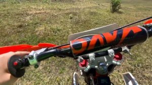 ПОКАТУШКА ПО ПОЛЮ И СЕЛУ НА ПИТБАЙКЕ #питбайк