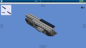 Как сделать мини авианосец из Lego \ How to make a small ship from Lego