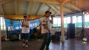 МС Хиль!Мы рождены.Выступление на кемпе Реформация 2012