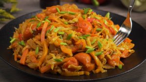 Жареная капуста по-ямайски