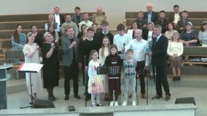 Моя душа на Бога уповает ,  пение группы ( гости с Брест?