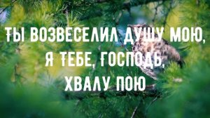 Благо есть славить Господа - минус мой