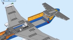 LEGO City Пассажирский самолёт (60262), инструкция по сборке