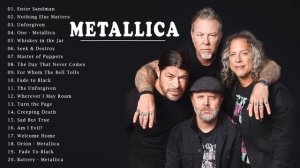 Лучшие песни Metallica - Полный альбом Metallica Greatest Hits