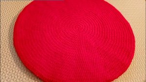 Простой классический  берет крючком.