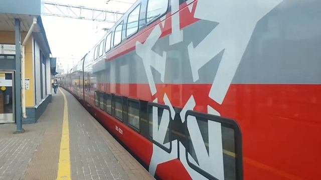 ЭШ2-022 Аэроэкспресс На станции Кунцевская смотреть онлайн