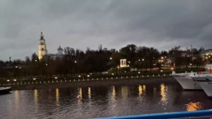 Кострома. Отчаливаем.