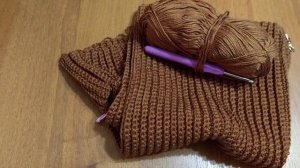 САМЫЙ ПРОСТОЙ КАПОР БЕЗ СХЕМЫ🙌Капор/Капюшон крючком для новичков🧵🤎Делаем размеры Идеально под себя😍