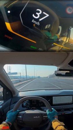 2025 KIA EV3 - Испытание тормозов