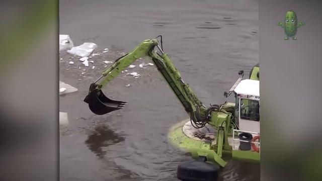 Идиоты На Экскаваторах, От Которых Волосы Дыбом!