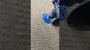Забивание дюбелей хвостовиком от патрона