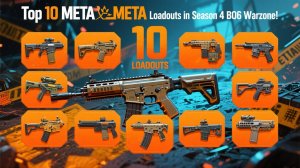 *НОВОЕ* 10 лучших МЕТА-комплектов в BO6 Warzone 4-го сезона!