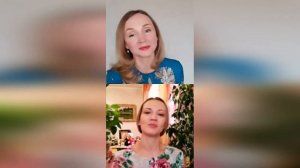 Юлия Славянская  с Еленой Яковлевой  " Инстаграм", 25 апреля 2020г