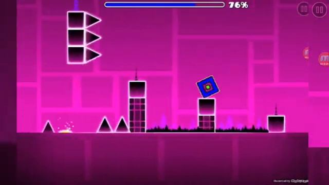 Прохождение Geometry Dash 3   баг