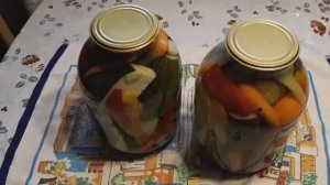 Овощное Ассорти на зиму Яркие красивые баночки