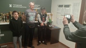 Награждение Командный воскресный блиц на Газетном